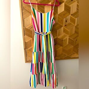 Cotton Striped Summer Dress